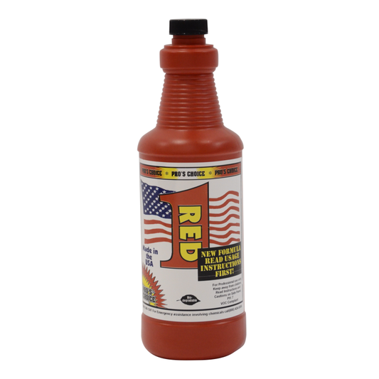Pro's Choice, Stain Remover, Red 1 Red Stain Remover, 1 Quart